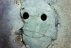 Fig 1. An example of Pareidolia: A rock that looks like a person’s face​. https://bit.ly/3Ay3qm5